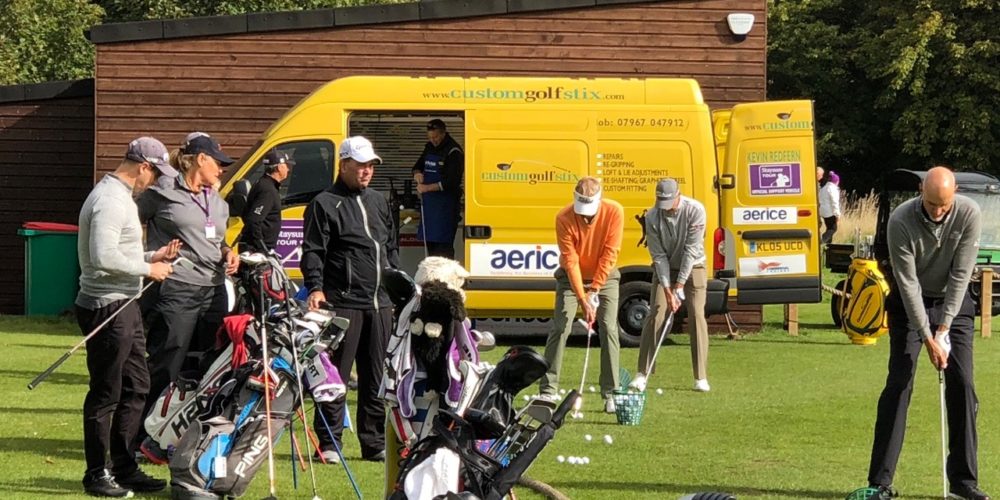 On the Driving Range, Craigielaw Golf Club